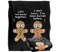 David Olenick Smart Cookie Silky Touch Super Soft Throw Blanket 152 X 127 cm