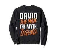 David Personalized Name The Man The Myth The Legend Sweatshirt