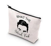 David Quote Gift What The Actual Fuck Sweary Funny TV Show Inspired Zipper Pouch Makeup Bag (What The Actual Fuck UK)
