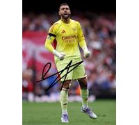 David Raya - Arsenal Autographed Signed A4 Photo Print
