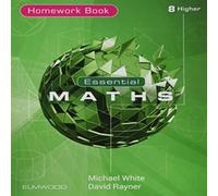 David Rayner Essential Maths 8 Higher Homework Paperback Book David Rayner Multicolor
