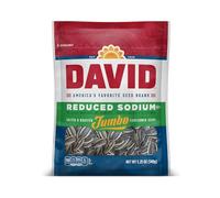 David Reduced Sodium Roasted & Salted Jumbo Sunflower Seeds 149g