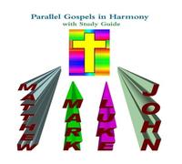 David Reed Parallel Gospels in Harmony - with Study Guide Paperback Book David Reed Multicolor