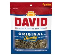 DAVID Roasted and Salted Original Jumbo Sunflower Seeds 16 oz