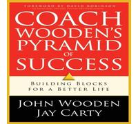 David Robinson Coach Wooden`s Pyramid of Success Paperback Book in White David Robinson White
