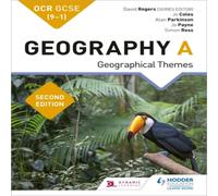 David Rogers OCR GCSE (9-1) Geography A Second Edition Paperback Book David Rogers Multicolor