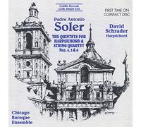 David Schrader:Chicago So - HARPSICHORD QUINTETS NOS. 4