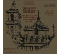 David Schrader - Padre Antonio Soler: The Quintets for Harpsichord String Quartet Nos. 1, 2 3