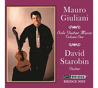 David Starobin - Giuliani - Solo Guitar Music