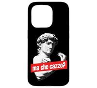 David Statue Sculpture Art Italian Gesture Case for iPhone 15 Pro
