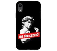 David Statue Sculpture Art Italian Gesture Case for iPhone XR