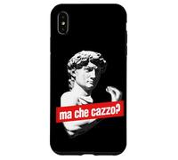 David Statue Sculpture Art Italian Gesture Case for iPhone XS Max