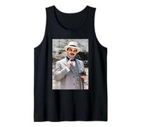 David Suchet Poirot Actor Agatha Christie 1993 Tank Top