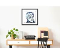 David Sylvian Limited Edition Framed Art Print by Hey Citizen