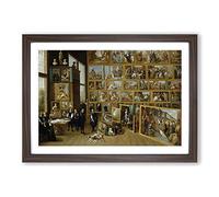 David Teniers III Maturity Framed Print | A2 Walnut Framed Wall Art | Ready to Hang | Modern Nature Picture | Living Room Bedroom Lounge Office