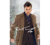 David Tennant - Doctor Who Autographed Signed A4 Photo Print