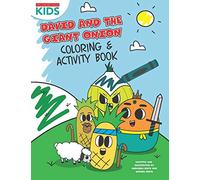 David & The Giant Onion: Coloring & Activity Book!: Coloring pages and fun activities!