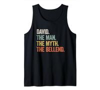 DAVID The Man, The Myth, The Bellend - Funny Sarcasm Joke Tank Top