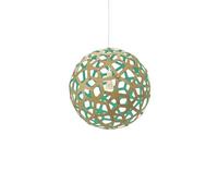 David Trubridge Coral Pendant Ø40 Aqua