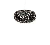 David Trubridge Snowflake Pendant Ø80 Black 2 Sides