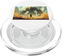 David vs Goliath: young shepherd faces giant warrior PopSockets PopGrip for MagSafe