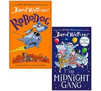 David Walliams Collection 2 Books Set (Robodog & The Midnight Gang)