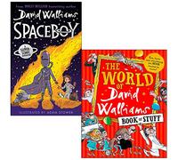 David Walliams Collection 2 Books Set (Spaceboy [Hardcover] & The World of David Walliams Book of Stuff)