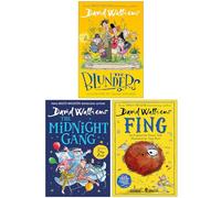David Walliams Collection 3 Books Set (The Blunders [Hardcover], The Midnight Gang, Fing)