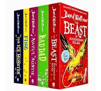 David Walliams Collection 5 Books Set (The Beast of Buckingham Palace, Bad Dad, Awful Auntie, Fing & The Ice Monster)