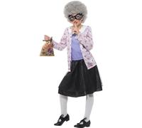 David Walliams Deluxe Gangsta Granny Costume, Fancy Dress,Tween 12+