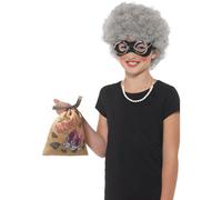 David Walliams Deluxe Gangsta Granny Instant Kit, Fancy Dress