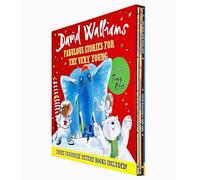 David Walliams Fabulous Stories For The Very Young 3 Picture Books Collection Box Set(The Slightly Annoying Elephant, The First Hippo on the Moon & The Bear Who Went Boo!)
