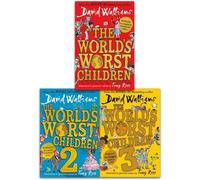 David Walliams Worlds Worst Children Collection 3 Books Set