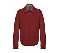 David WeJ Ashford Relaxed Aviator Jacket - Burgundy - 52