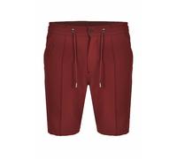 David WeJ Ashford Relaxed Drawstring Shorts - Burgundy - 44