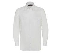 David WeJ Hugo Linen Front Pocket Shirt - White - XXL