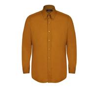 David WeJ Hugo Linen Pin Down Shirt - Mustard - XXL
