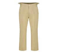 David WeJ Hugo Linen Trousers With Side Adjusters - Beige - 38