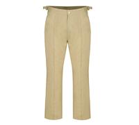 David WeJ Hugo Linen Trousers With Side Adjusters - Beige - 40