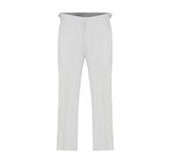 David WeJ Hugo Linen Trousers With Side Adjusters - White - 34
