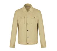 David WeJ Hugo Linen Trucker - Beige - 46