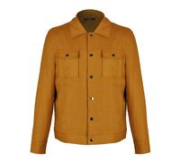 David WeJ Hugo Linen Trucker - Mustard - 46