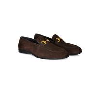David WeJ Lorenzo Suede Loafers - Coffee - 41