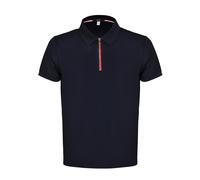 David WeJ Marco Zip Polo - Navy - XL