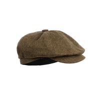 David WeJ News Boy Cap Green Cord