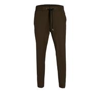 David WeJ Plain Drawstring Trouser - Khaki - 40