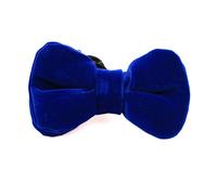David WeJ Velvet Pretied Bow Tie - Royal Blue