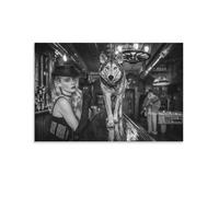 David Yarrow-The Final Frontier-wildlife Black And White Art Poster Wall Art Poster Prints Home Decor Picture Canvas Painting Post