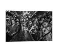 David Yarrow-The Unusual Suspects-wildlife Black And White Art Poster Canvas Art Poster And Wall Art Picture Print Modern Family D