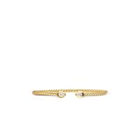 David Yurman 18K yellow gold Petite Modern Renaissance diamond bracelet S-M